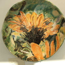 Glaze Painting Dish-4